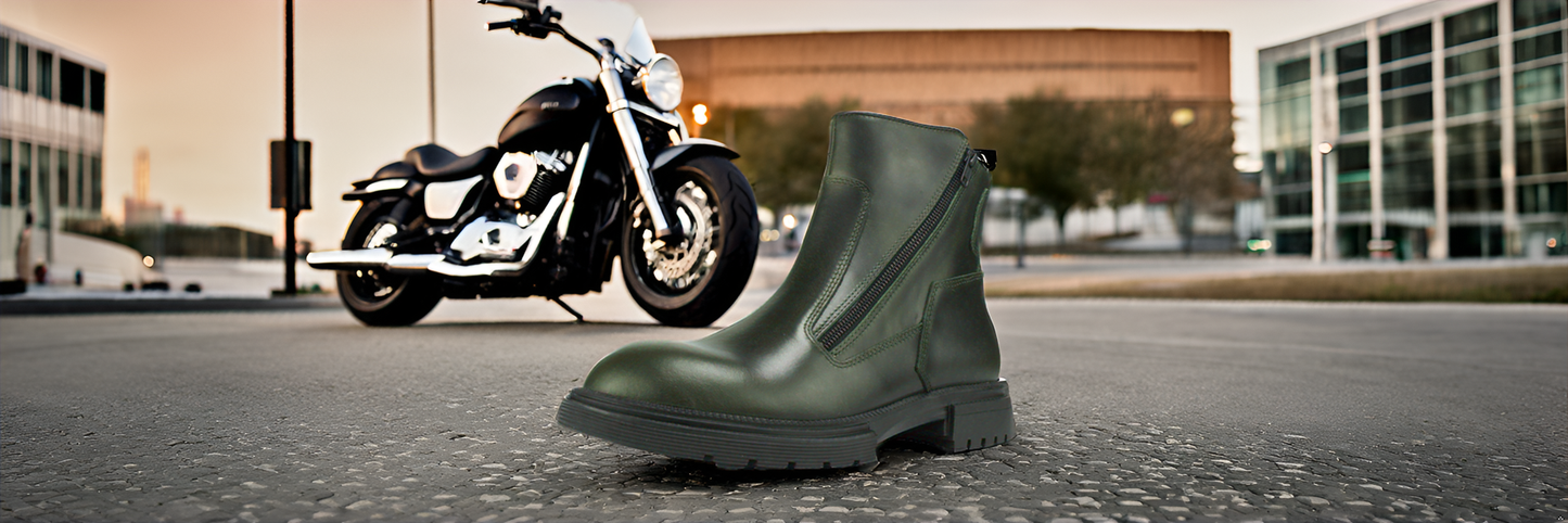 Men's Premium Leather Chelsea Boots | Double Elastic Gussets & Breathable OrthoLite Anti-Odor Insoles | Slip-Resistant Rubber Outsole, Leather Lined for All-Day Comfort (Casual & Work)