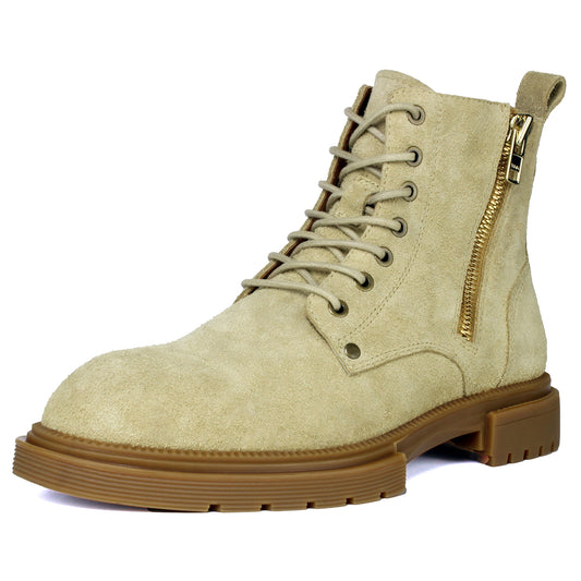 Men's Chelsea Boots: Elevate Your Style with YKK Zipper & OrthoLite Footbed | Full-Grain Leather Ankle Boots for a Distinguished Look and All-Day Comfort | Durable, Slip-Resistant Rubber Sole for Confidence and Support