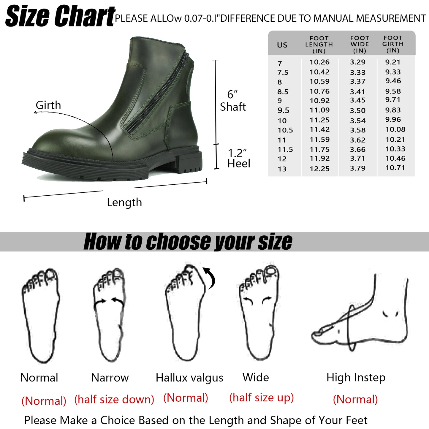 Men's Premium Leather Chelsea Boots | Double Elastic Gussets & Breathable OrthoLite Anti-Odor Insoles | Slip-Resistant Rubber Outsole, Leather Lined for All-Day Comfort (Casual & Work)