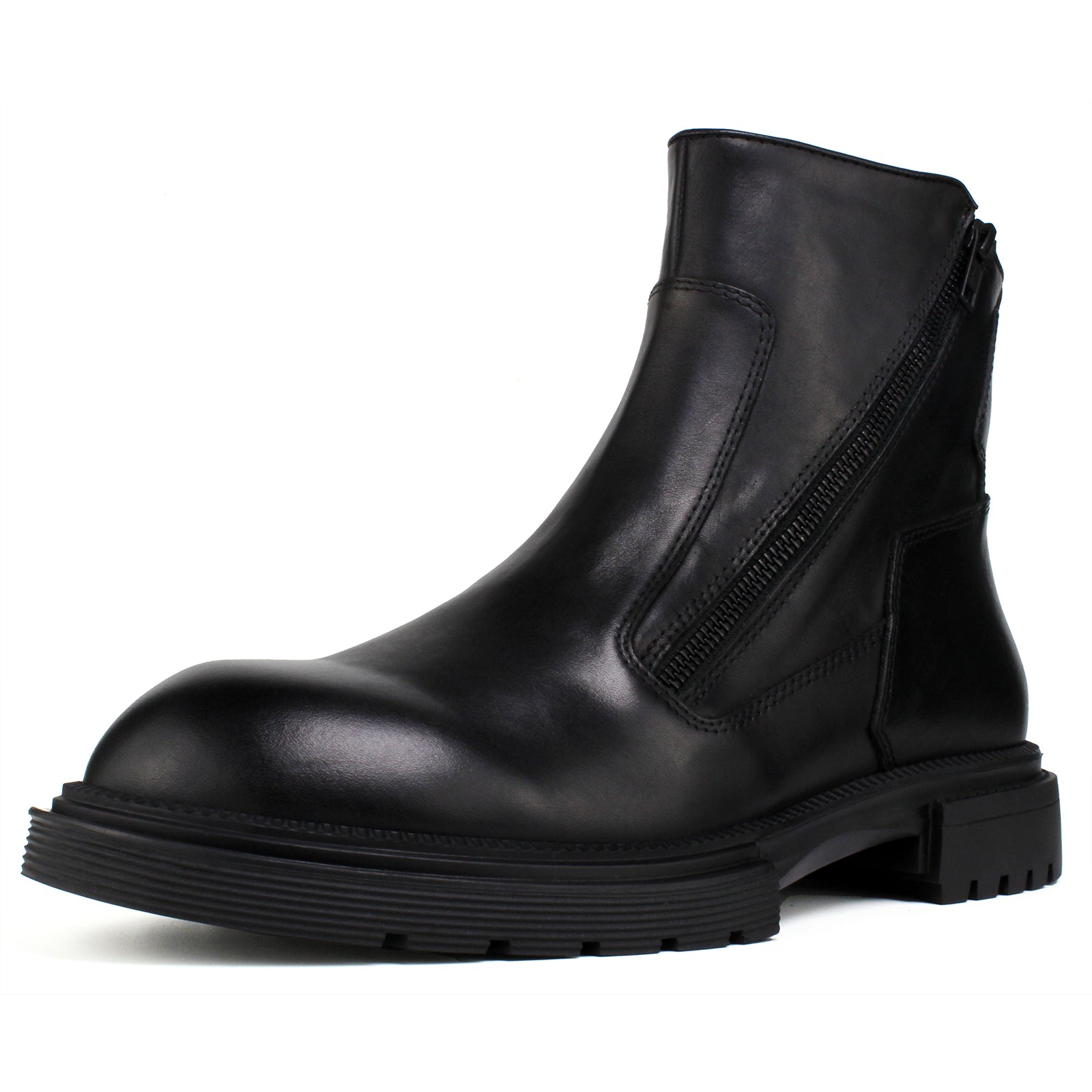 Men's Premium Leather Chelsea Boots | Double Elastic Gussets