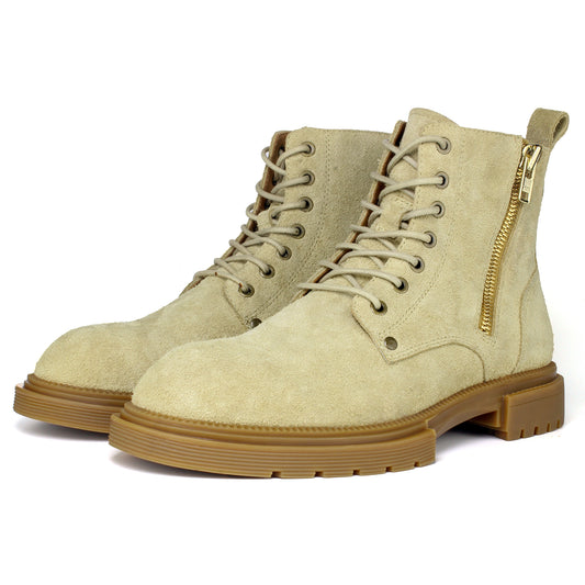Men's Chelsea Boots: Elevate Your Style with YKK Zipper & OrthoLite Footbed | Full-Grain Leather Ankle Boots for a Distinguished Look and All-Day Comfort | Durable, Slip-Resistant Rubber Sole for Confidence and Support